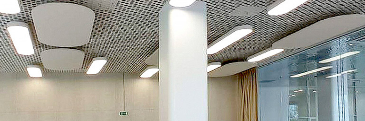 Проектная работа в МГУ, г. Москва, Ломоносовский пр-т., колонны из акрилового камня Alterstone